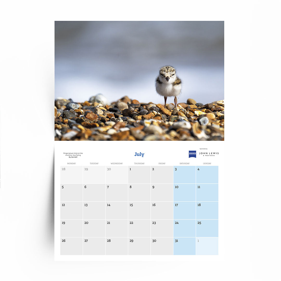Norfolk Wildlife Trust 2027 calendar